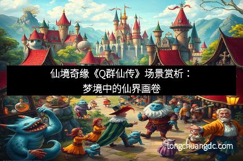 仙境奇缘《Q群仙传》场景赏析：梦境中的仙界画卷
